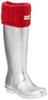 Thumbnail for your product : Hunter Dual Cable Knit Boot Sock