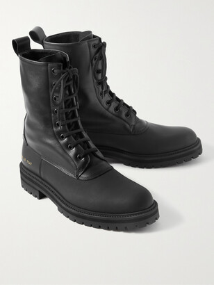 Common Projects Rubberised Leather Boots