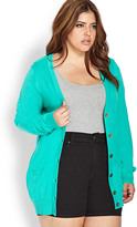 Thumbnail for your product : Forever 21 FOREVER 21+ Everday V-Neck Cardigan