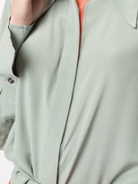 Thumbnail for your product : Silvia Tcherassi Long-Sleeve Silk Shirt