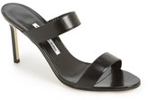 Thumbnail for your product : Manolo Blahnik 'Muluca' Slide Sandal (Women)