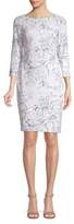 Thumbnail for your product : Calvin Klein Floral Sheath Dress