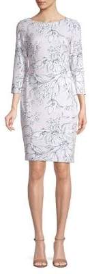 Calvin Klein Floral Sheath Dress
