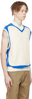 Thumbnail for your product : Ader Error Off-White Cotton Vest