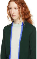 Thumbnail for your product : Namacheko Green Wool Striped Crewneck Sweater