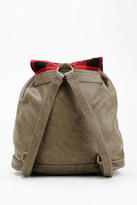 Thumbnail for your product : BDG Plaid Drawstring Backpack