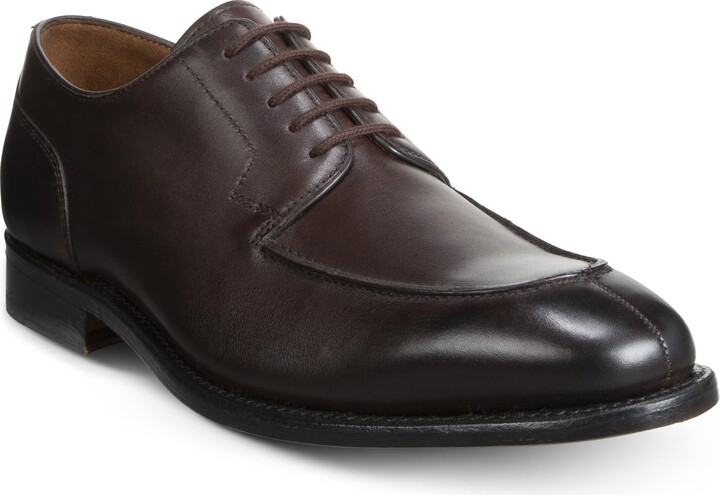 Allen Edmonds Mens Watson Oxford Dark Brown Leather 10 D