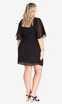 Thumbnail for your product : City Chic Citychic Faux Wrap Drape Dress
