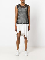 Thumbnail for your product : Comme des Garcons sheer cut out top