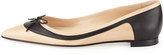Thumbnail for your product : Manolo Blahnik Aterf Bicolor Combo Flat, Multo