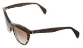 Thumbnail for your product : Prada Tortoiseshell Cat-Eye Sunglasses