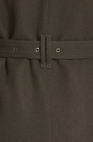 Thumbnail for your product : London Fog Asymmetrical Wool Blend Trench Coat (Online Only)