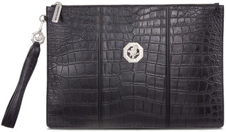 mens leather portfolio case