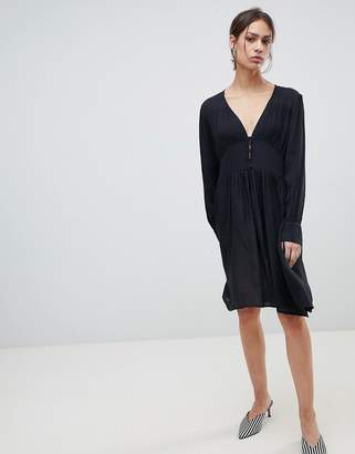 Moves By Minimum Button Front Dress