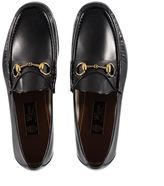 Thumbnail for your product : Gucci Roosclass Horsebit Leather Loafers