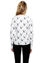 Thumbnail for your product : Delia's Allover Minnie Macaron Long-Sleeve Top