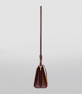 Saint Laurent Cassandre Raffia And Leather Shoulder Bag - ShopStyle