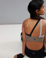 Thumbnail for your product : Reebok Low Support One Shoulder Bra In Taupe