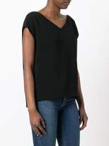 Thumbnail for your product : Alberto Biani wide V-neck top