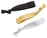 Thumbnail for your product : Bop Basics Metallic Hair Tie Set