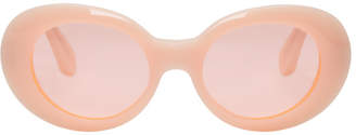 Acne Studios Pink Mustang Round Sunglasses