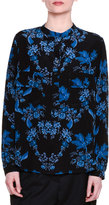 Thumbnail for your product : Stella McCartney Estelle Floral-Print Blouse, Black