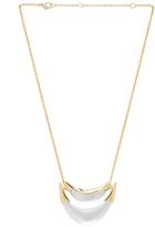 Thumbnail for your product : Alexis Bittar Medium 2 Tier Liquid Metal Suspended Pendant Necklace