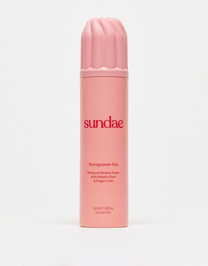 Sundae Body Whipped Shower Foam Pomegranate Fizz with Kadkadu Plum