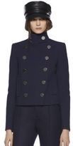Thumbnail for your product : Gucci Wool Natté Double-Breasted Caban Jacket