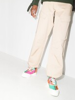 Thumbnail for your product : Good News Opal stripe-pattern sneakers