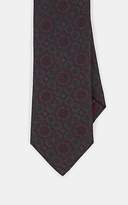 Thumbnail for your product : Brioni Men's Medallion-Motif Silk Jacquard Necktie - Gray
