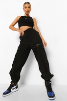 Thumbnail for your product : boohoo Cord Cargo Trouser