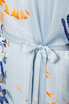Thumbnail for your product : Camilla Fraser Fantasia Embellished Printed Silk-chiffon And Satin Kaftan