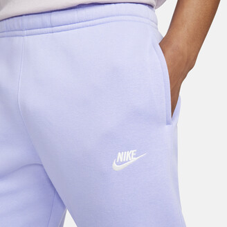 Nike Men's Sportswear Club Fleece Jogger Pants in Purple - ShopStyle