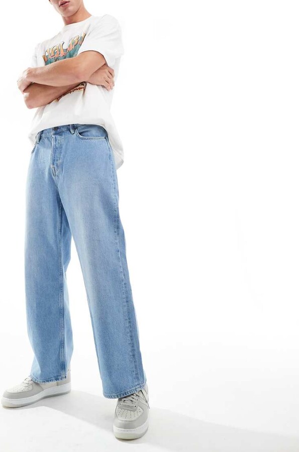 AllSaints Reeves Dark Indigo Relaxed Jean ShopStyle