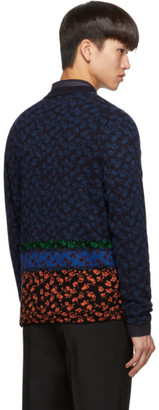 Paul Smith Multicolor Knit Floral Sweater