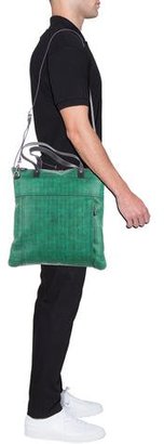 Ferragamo Gamma Leather Messenger Bag w/ Tags