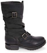steve madden banddit black leather