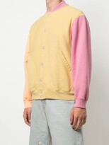 Thumbnail for your product : Levi's Made & Crafted Fleece Colour-Block Bomber Jacket