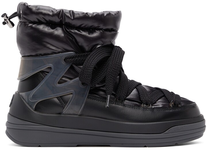 Moncler Black Insolux M Boots - ShopStyle