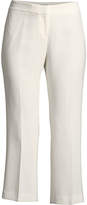 Thumbnail for your product : Lafayette 148 New York Manhattan Finesse Crepe Cropped Flare Pants
