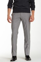 Thumbnail for your product : HUGO BOSS Sharp Light Pastel Gray Sharkskin Wool Trim Fit Trouser