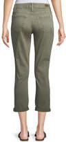 Thumbnail for your product : Paige Brigette High-Rise Tailored Straight-Leg Jeans