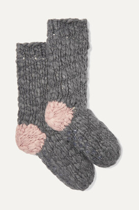 Eberjey The Scout Knitted Socks - Gray