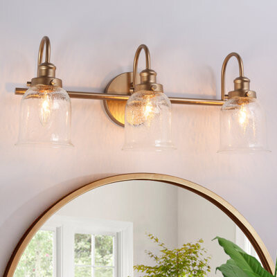 Belk Dimmable Gold Vanity Light