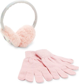 Capelli New York Girl's 2-Piece Unicorn Ear Muffs & Gloves Set