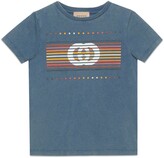 Thumbnail for your product : Gucci Children's illustrated print cotton T-shirt