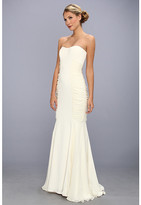 Thumbnail for your product : Badgley Mischka Rouched Strapless Gown