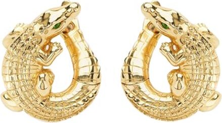 Bibi van der Velden Alligator Twist Earrings