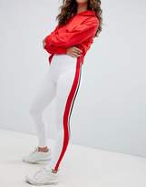 Thumbnail for your product : ASOS Design Leggings With Double Side Stripe